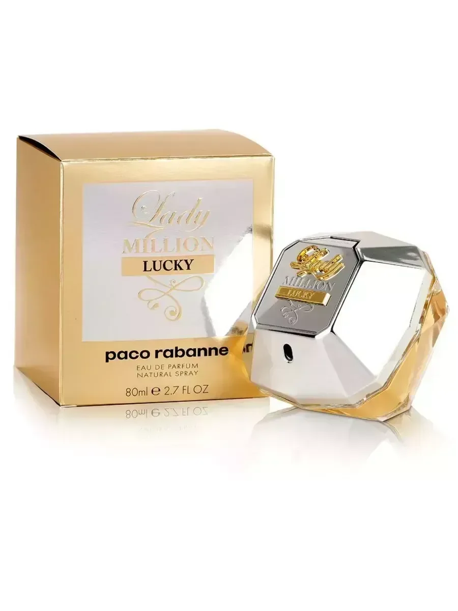 Lady Million Paco Rabanne Lucky Леди Миллион Лаки 80мл - миниатюра 4