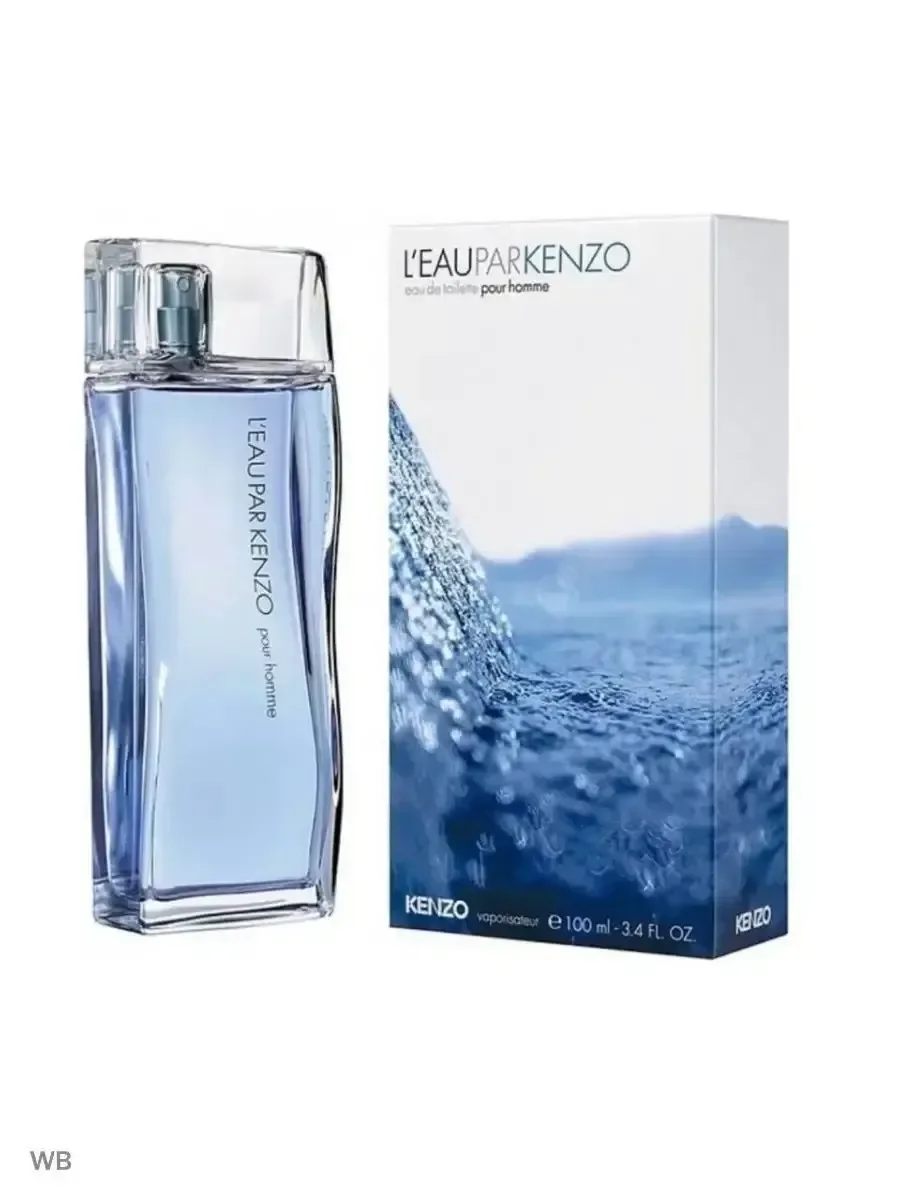 Туалетная вода Kenzo L'Eau Par Pour Homme 100мл - миниатюра 2