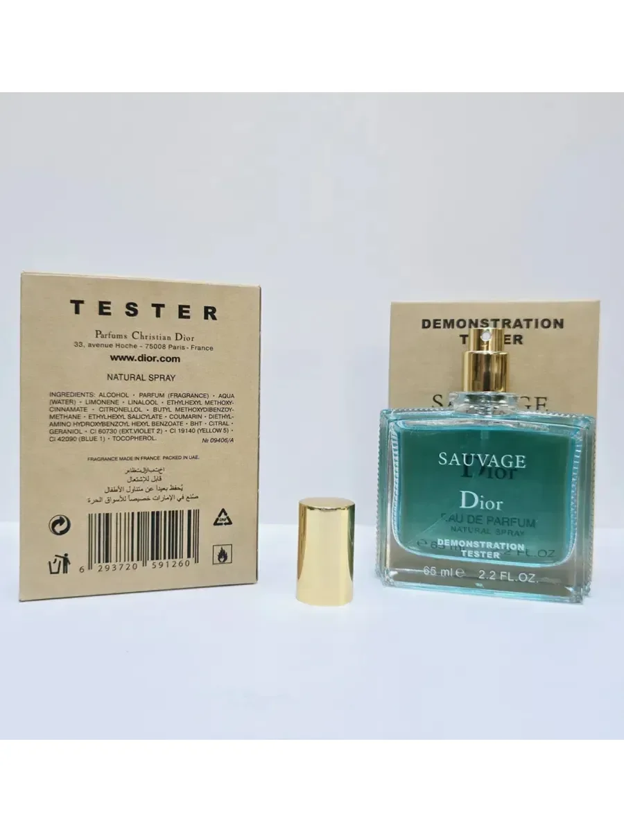 Christian Dior Sauvage Духи тестер - миниатюра 2