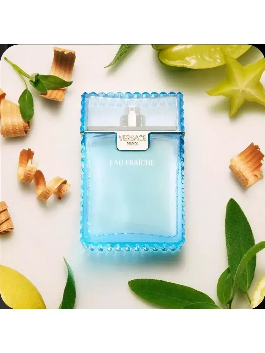 Туалетная вода мужская VERSACE MAN EAU FRAICHE 100мл - миниатюра 4