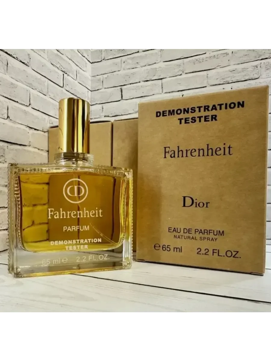 Fahrenheit 65 мл духи тестер - миниатюра 3