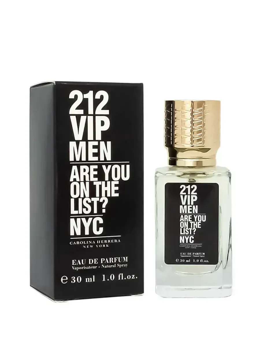 Carolina Herrera 212 VIP Men 30 мл - миниатюра 3