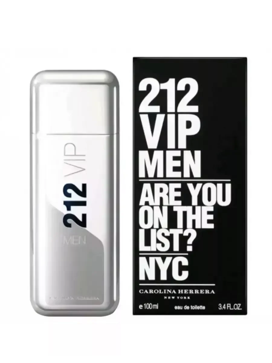 CAROLINA HERRERA 212 Vip Men ARE YOU ON THE LIST - миниатюра 2