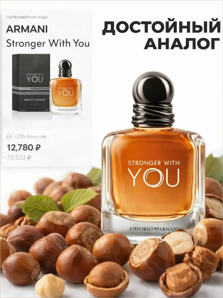 Духи мужские Emporio Armani Stronger With You 100 мл - миниатюра 6