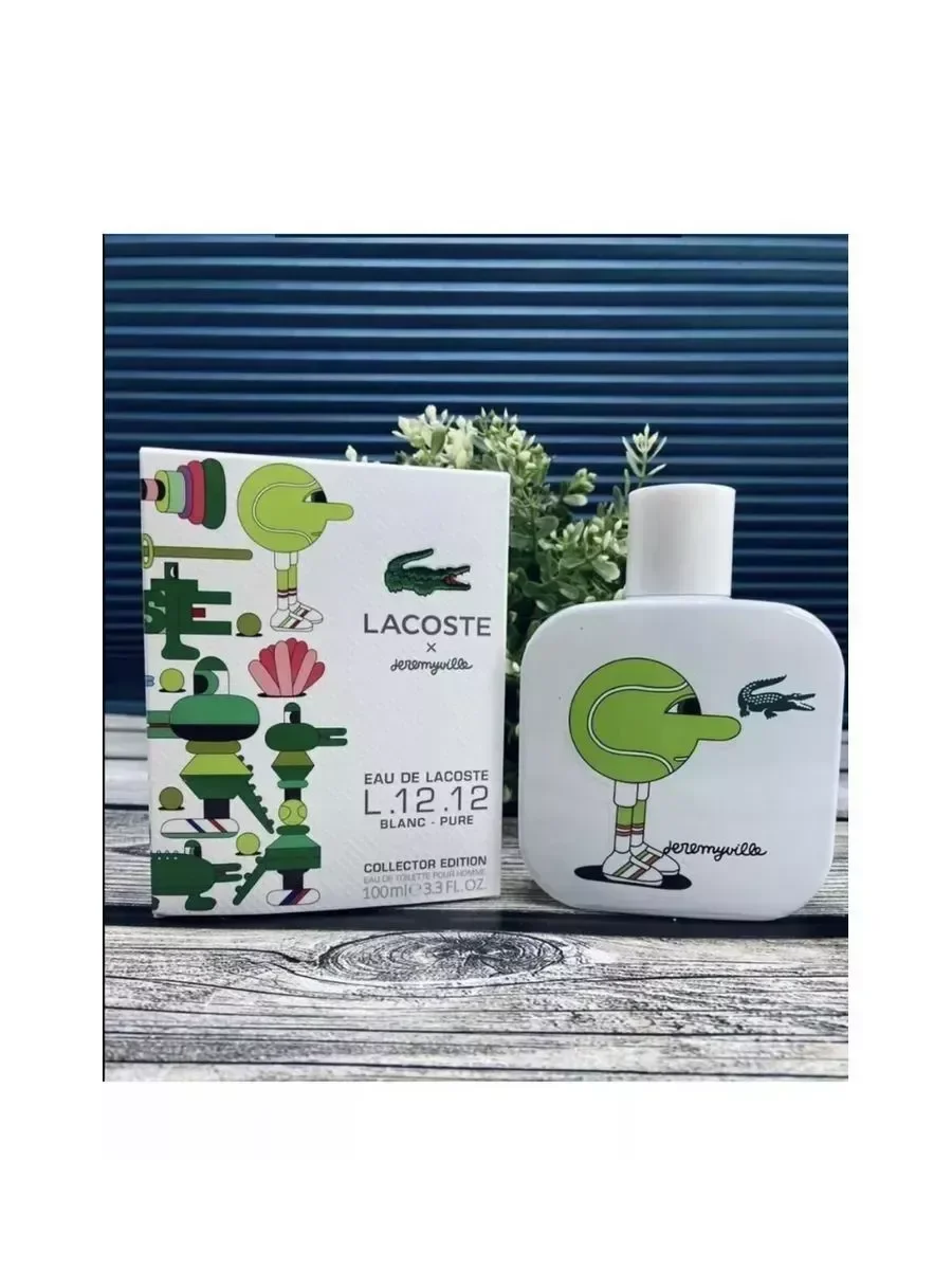 Духи Lacoste L.12.12 Blanc Pure Collector Edition 100мл - миниатюра 3