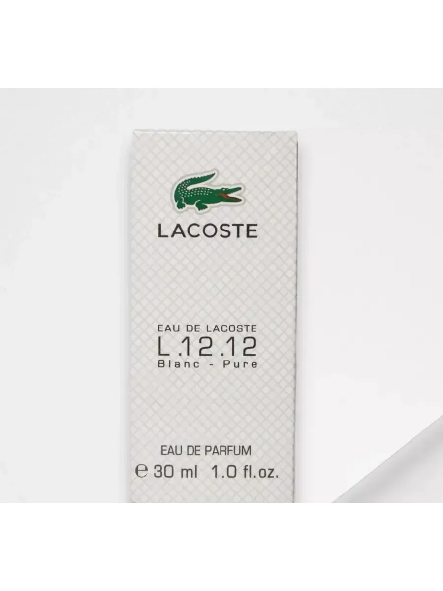 Lacoste L.12.12 Blanc 30 мл - миниатюра 3