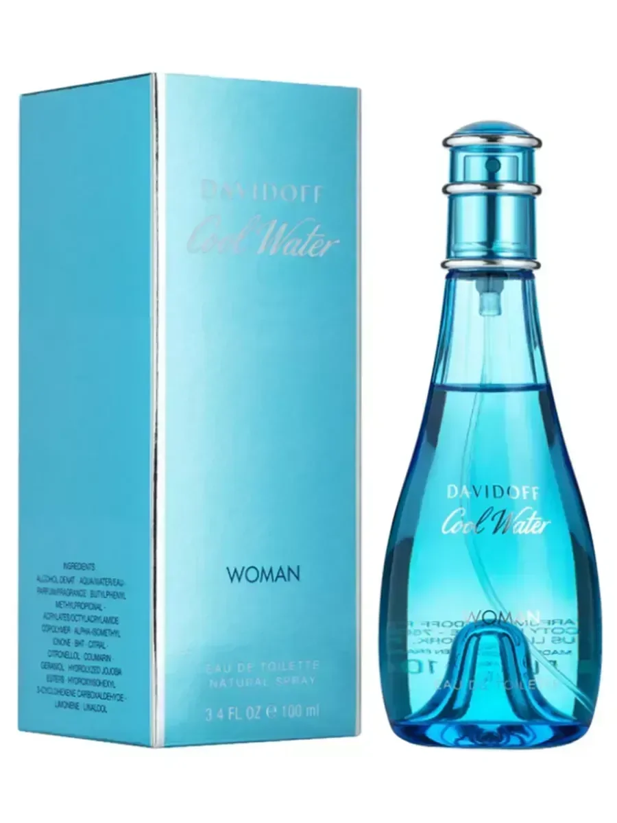 Davidoff Cool Water Woman 100мл - миниатюра 2