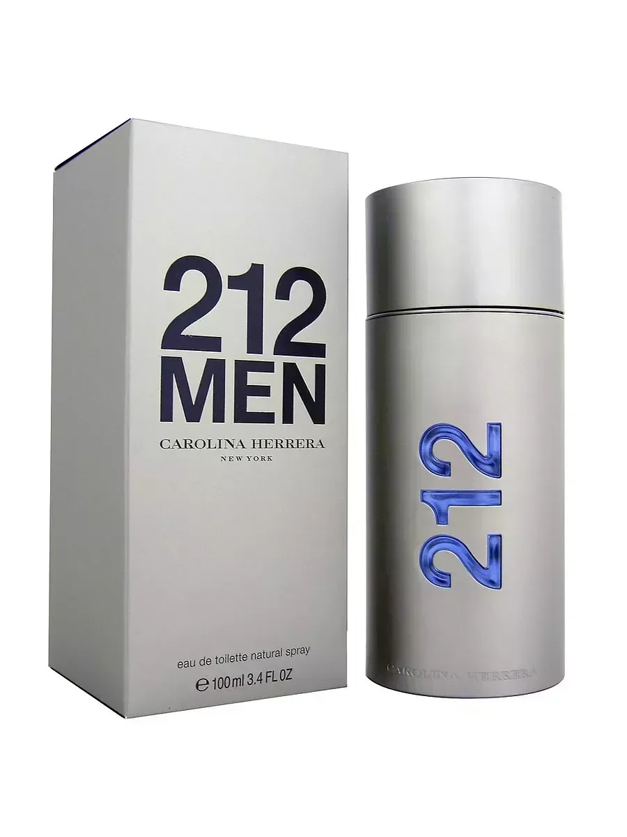 Туалетная вода Carolina Herrera 212 Men NYC 100мл - миниатюра 2