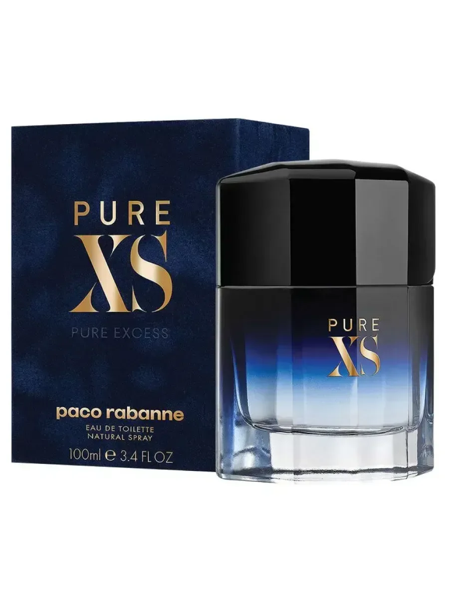 Туалетная вода Rabanne Pure XS 100мл - миниатюра 2
