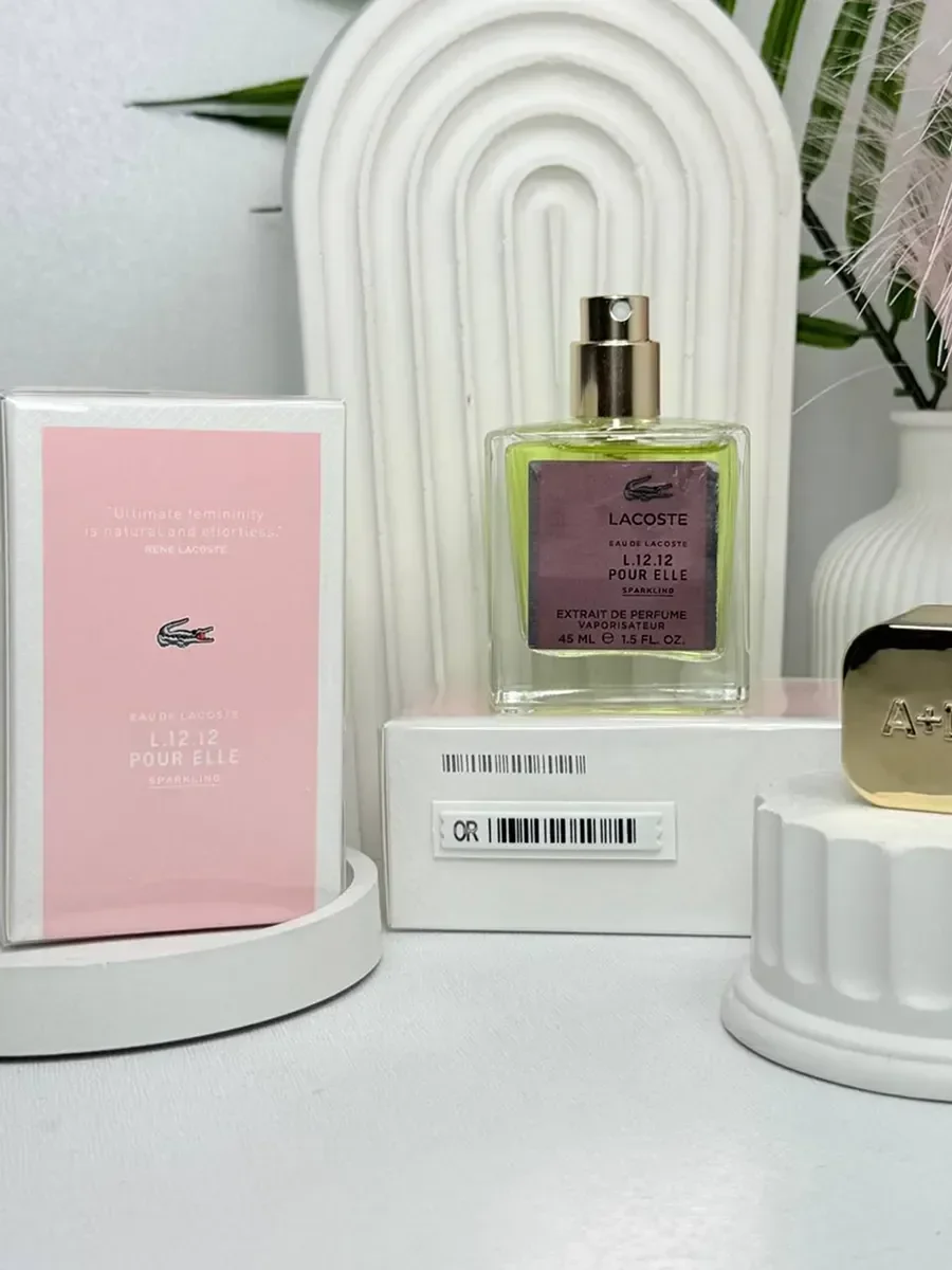 Мини-парфюм 45 мл (A+D) - Lacoste L.12.12 Pour Elle Sparklin… - изображение 1