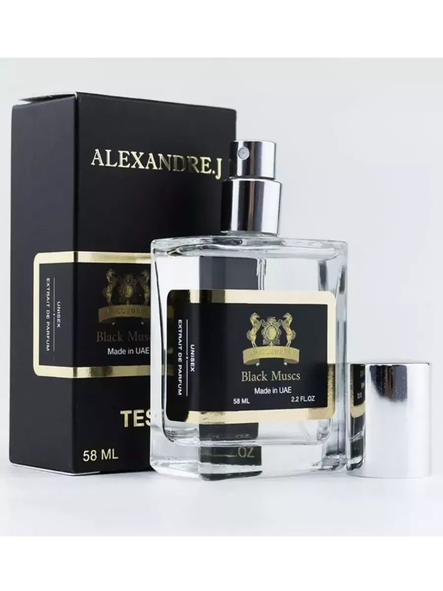 Мини парфюм Alexandre J Black Muscs 58 мл - изображение 1