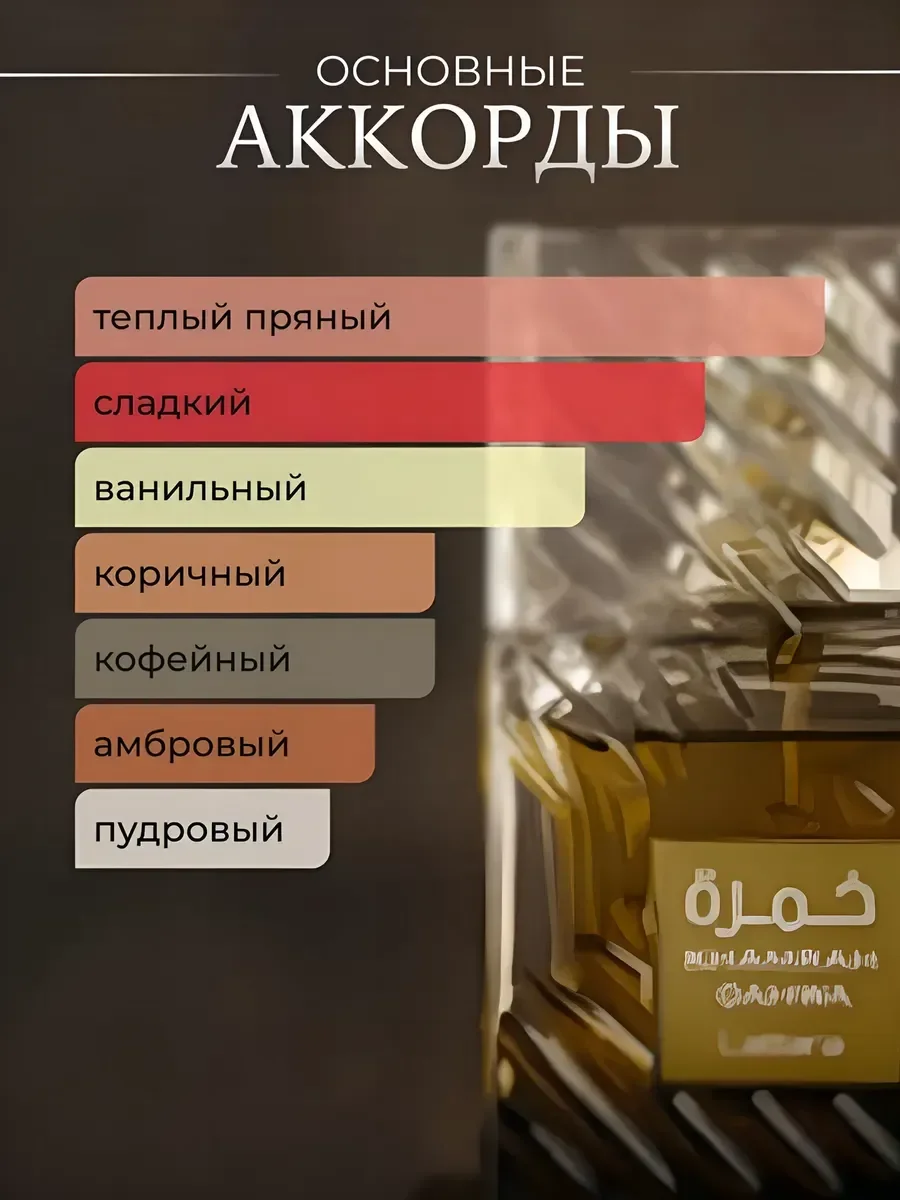 Духи арабские подарочный набор Khamrah Lattafa 3х35мл - миниатюра 9