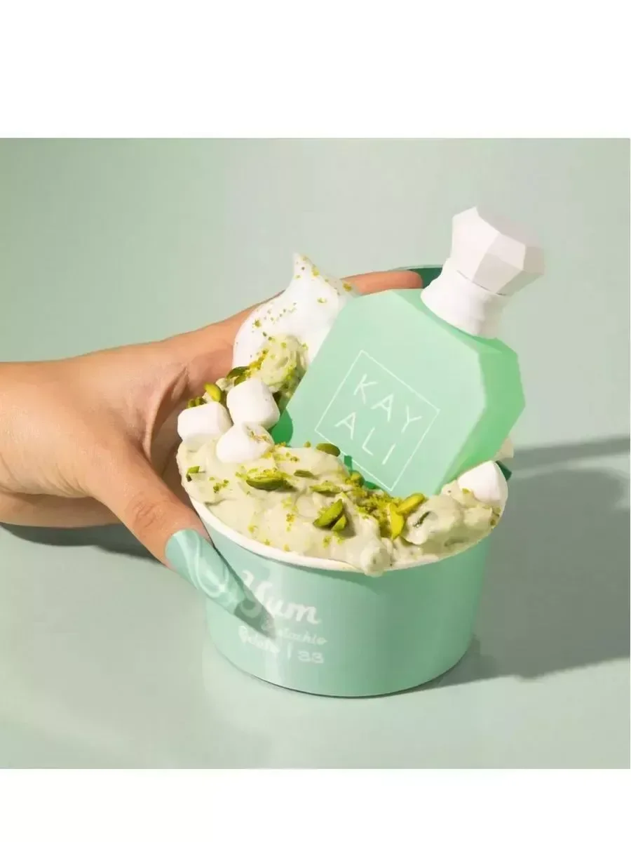 Духи Kayali Yum Фисташковое мороженое 33 EDP 100 мл - миниатюра 4