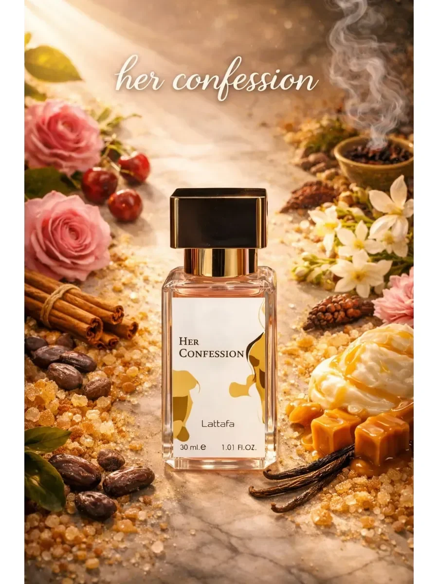 Духи женские арабские Lattafa Her Confession 30мл оригинал - миниатюра 2