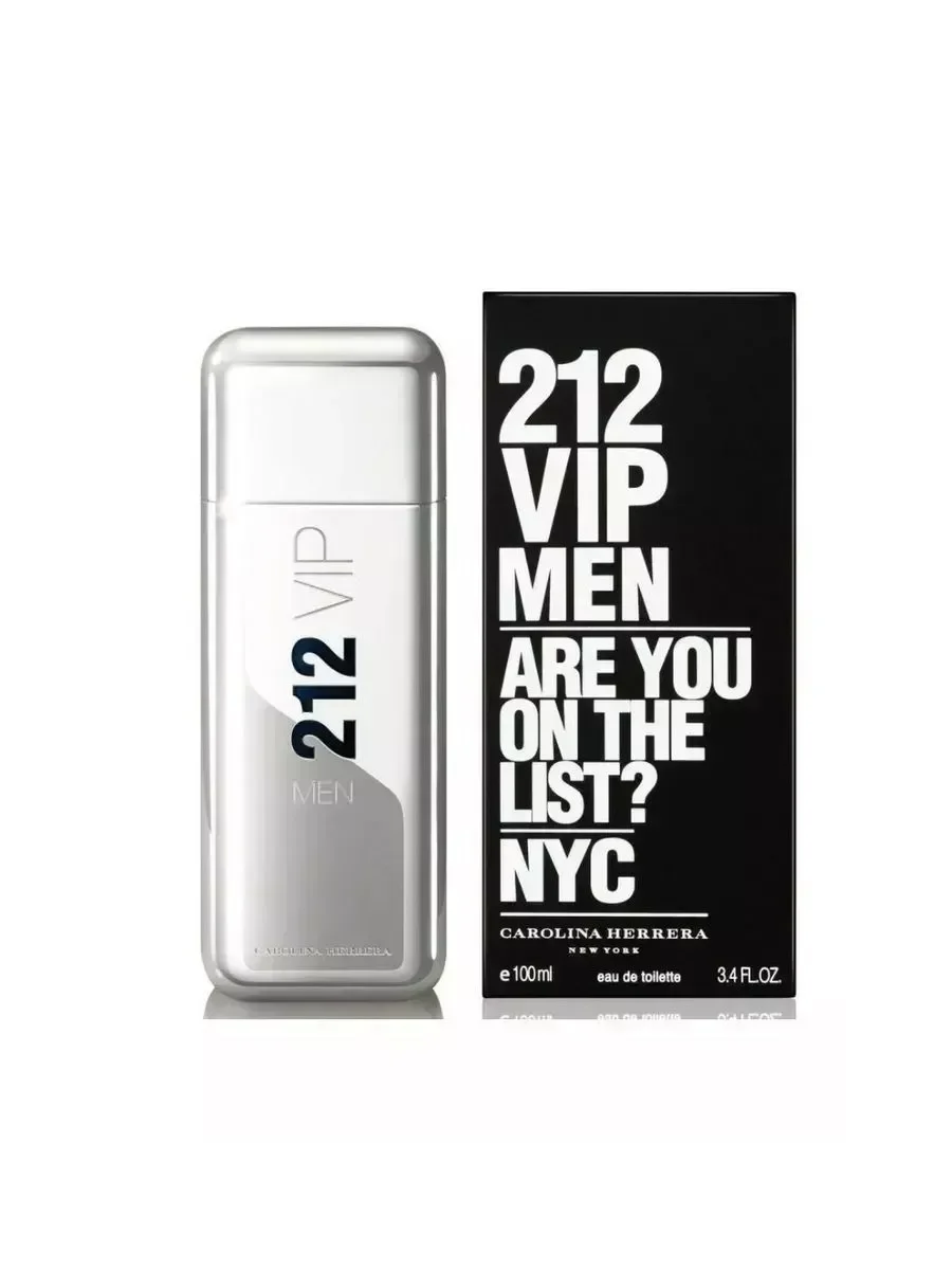 CAROLINA HERRERA 212 Vip Men ARE YOU ON THE LIST 100 мл - изображение 1