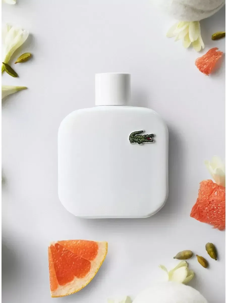 Духи мужские стойкие Lacoste L.12.12. Blanc Pure оригинал - миниатюра 4