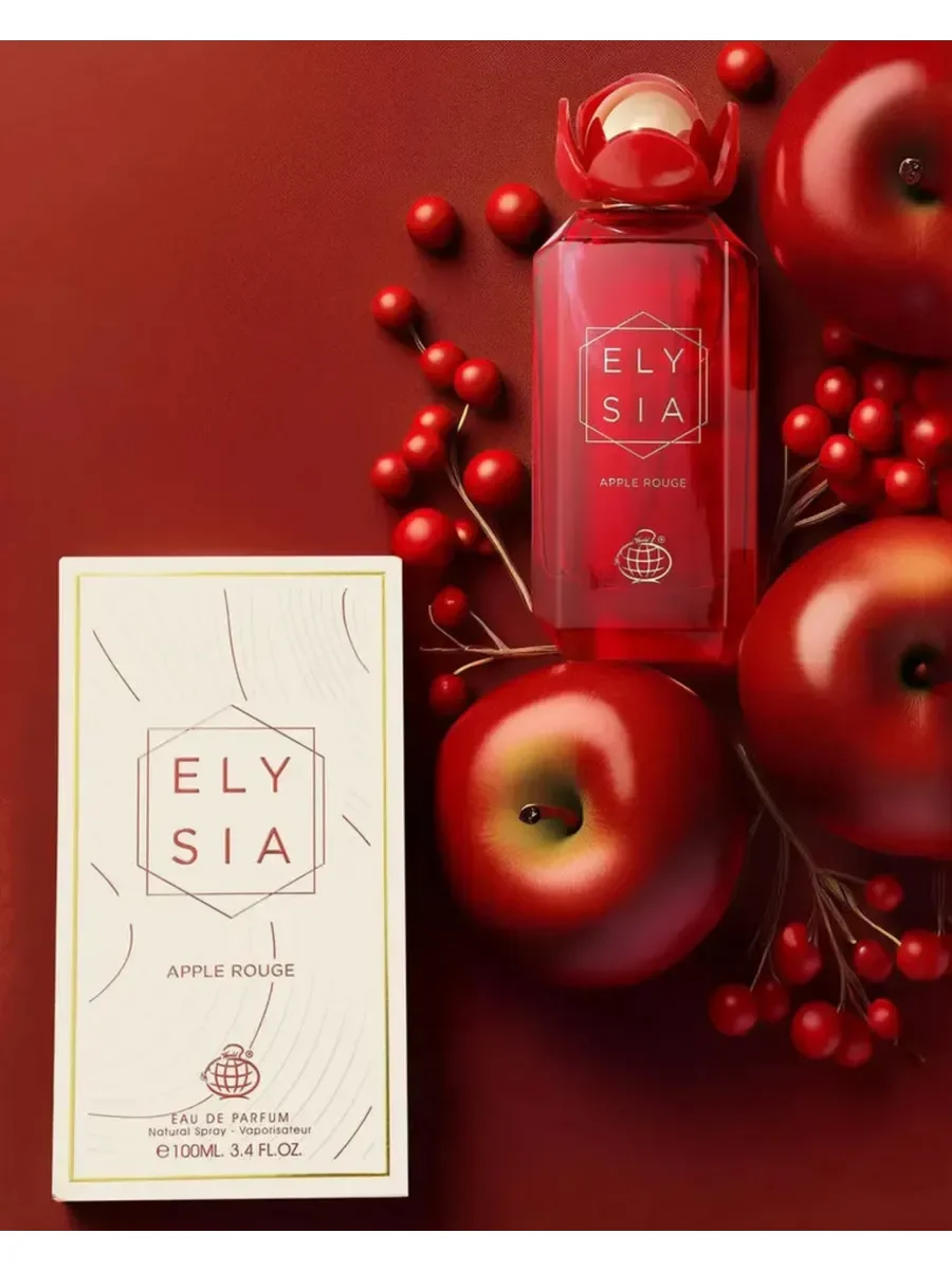 Духи женские арабские сладкие Elysia Apple Rouge 100мл - миниатюра 7
