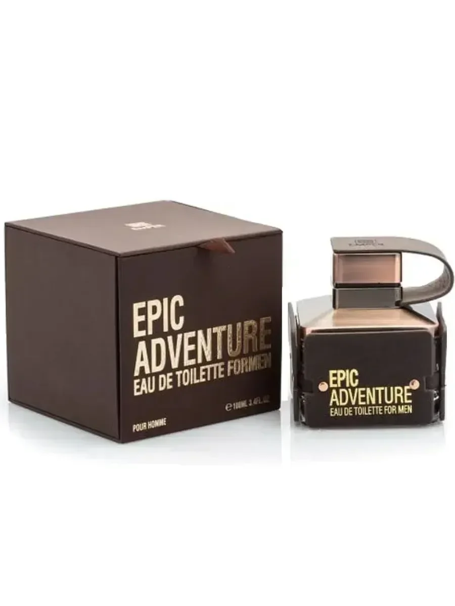 Духи мужские арабские стойкие Epic Adventure 100мл - миниатюра 3