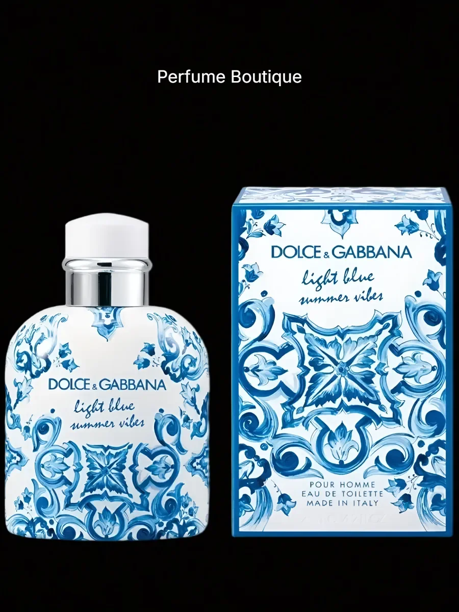 Духи мужские dolce&gabbana light blue Summer Vibes 125ml - миниатюра 3