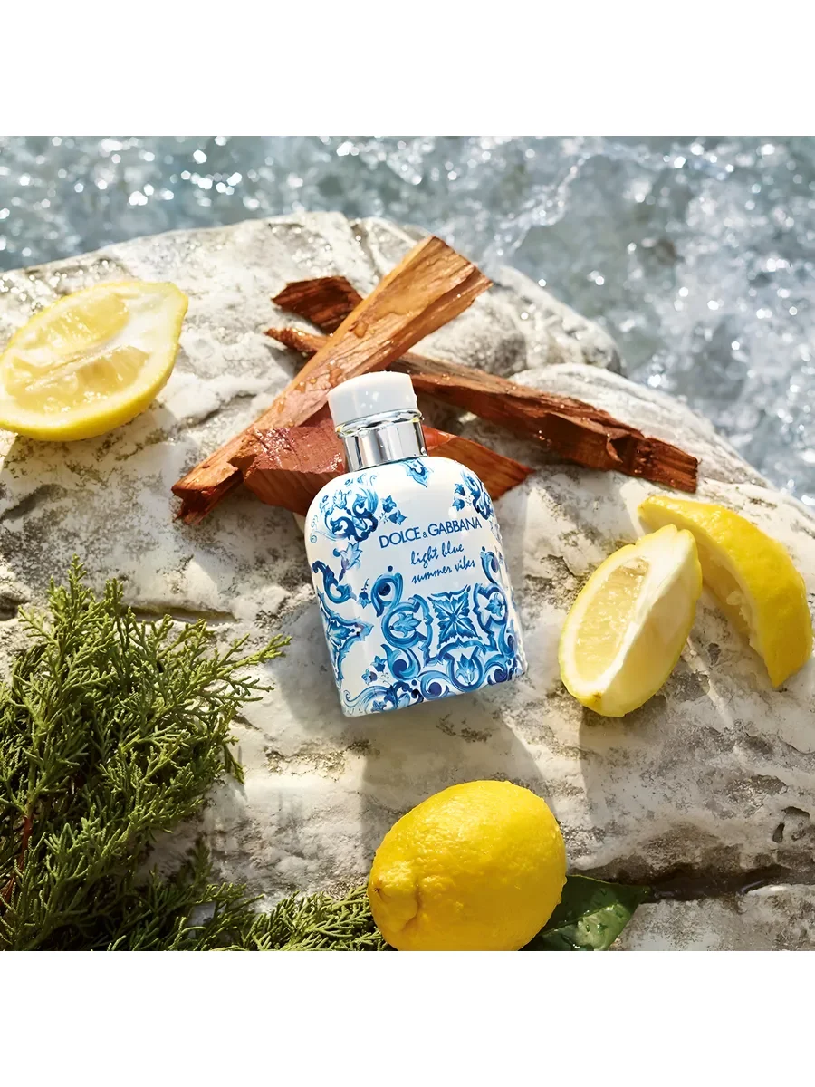 Духи мужские dolce&gabbana light blue Summer Vibes 125ml - миниатюра 5