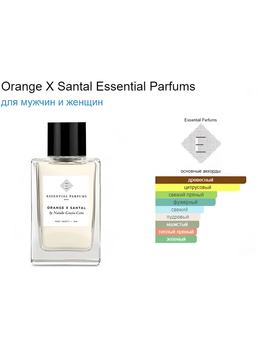 Духи унисекс Orange X Santal 100 ml стойкие оригинал - миниатюра 2
