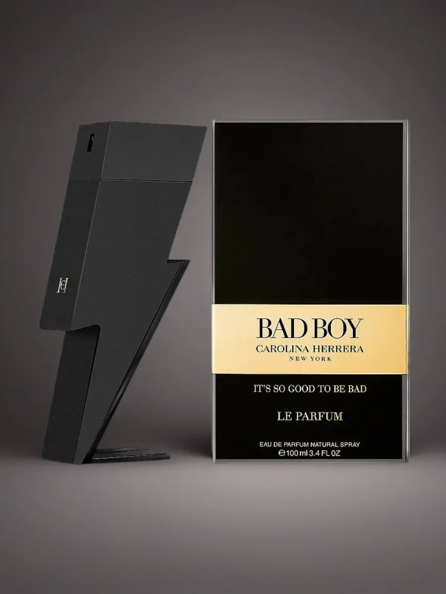 духи мужские CAROLINA HERRERA Bad Boy Le Parfum 100 мл - миниатюра 3