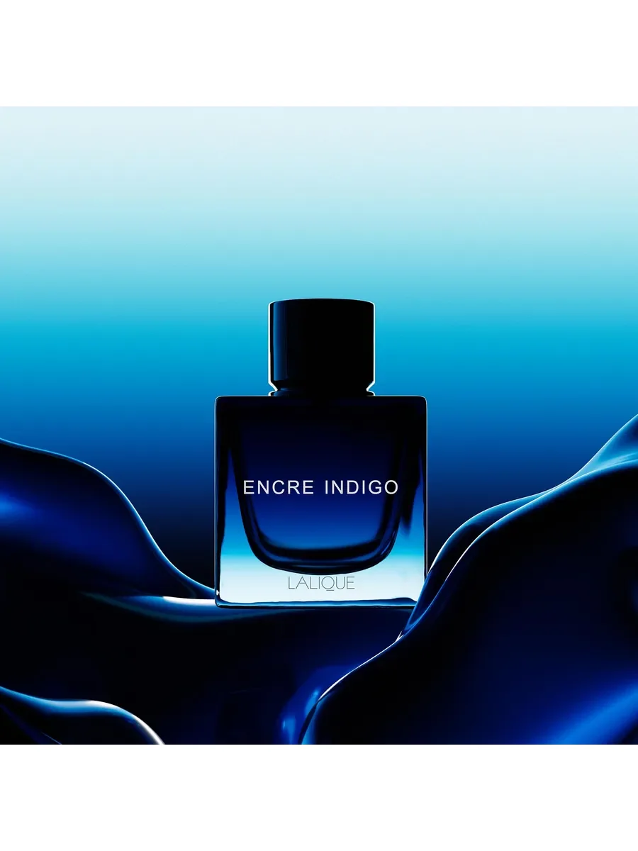 духи мужские стойкие Encre Indigo Лалик Энкре Индиго 100 мл - миниатюра 3