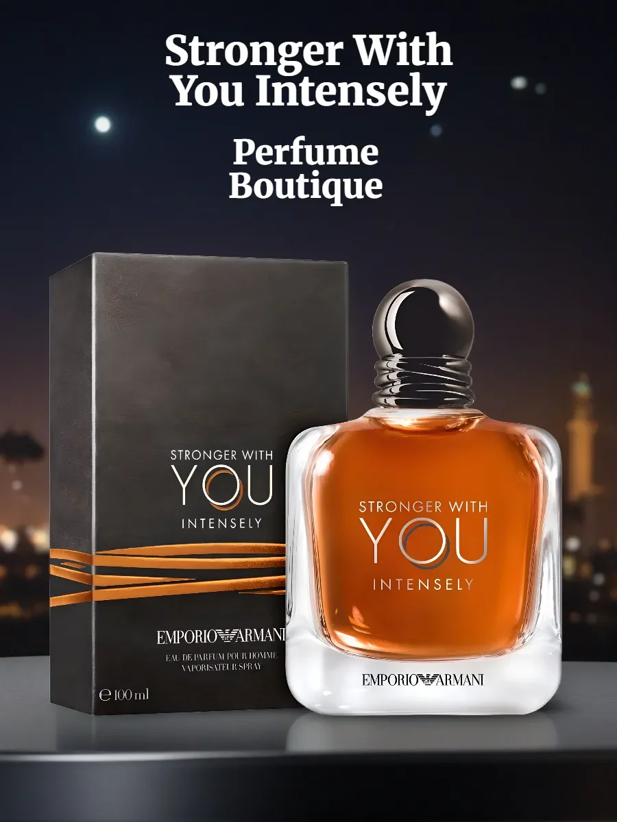 Духи мужские ARMANI Stronger With You Intensely 100ml - миниатюра 2