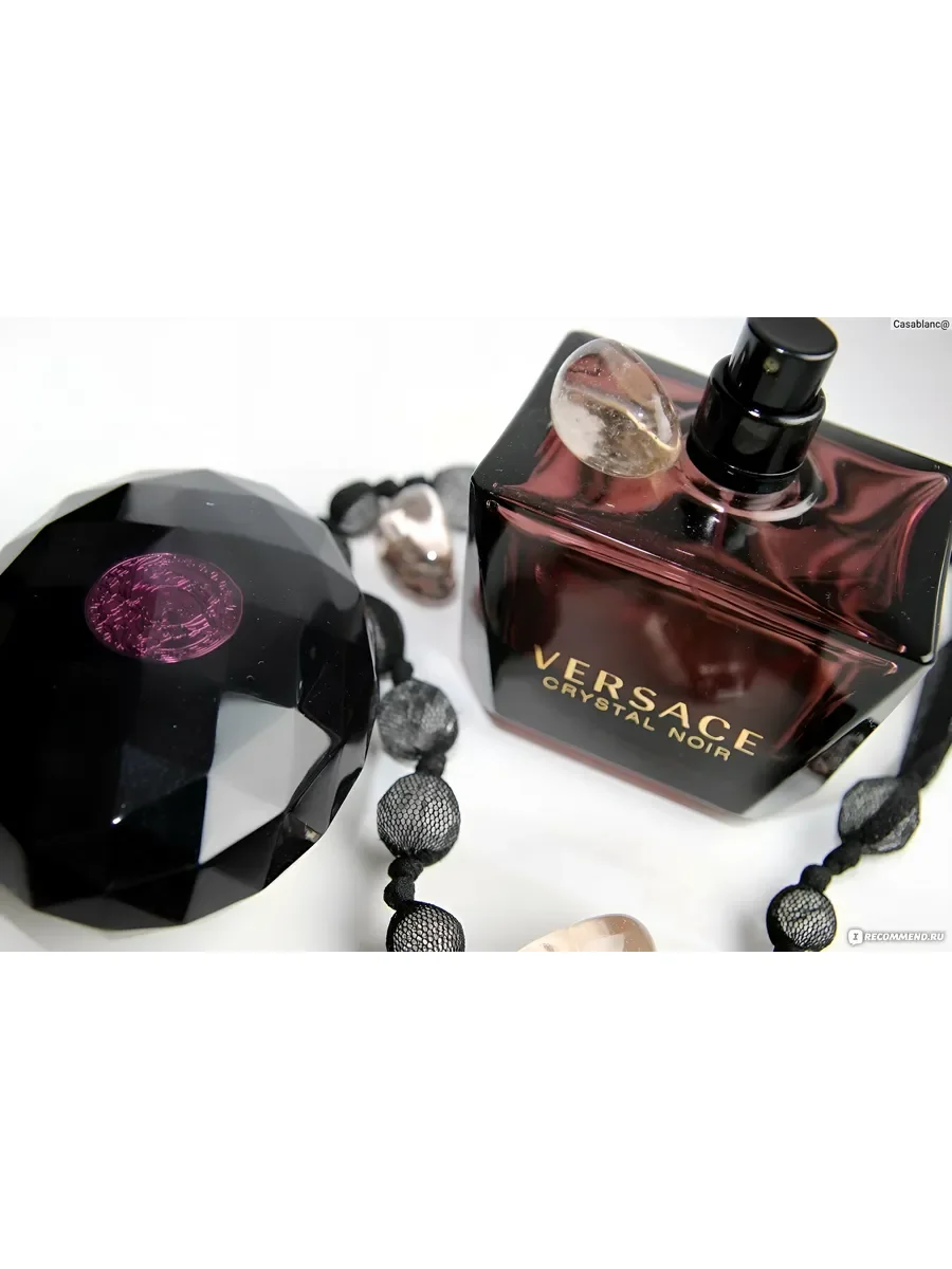 духи женские стойкие Versace crystal noir 90 ml - миниатюра 5