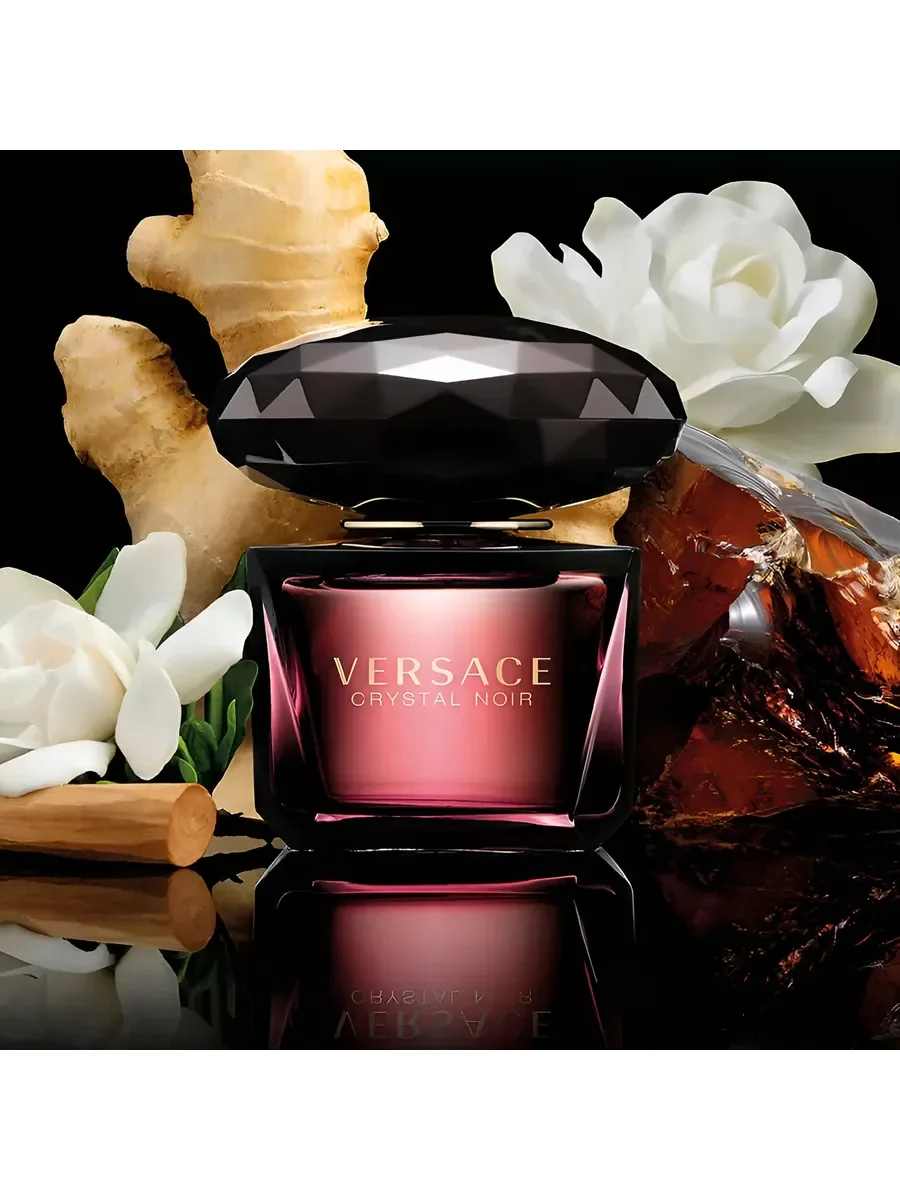 духи женские стойкие Versace crystal noir 90 ml - миниатюра 6