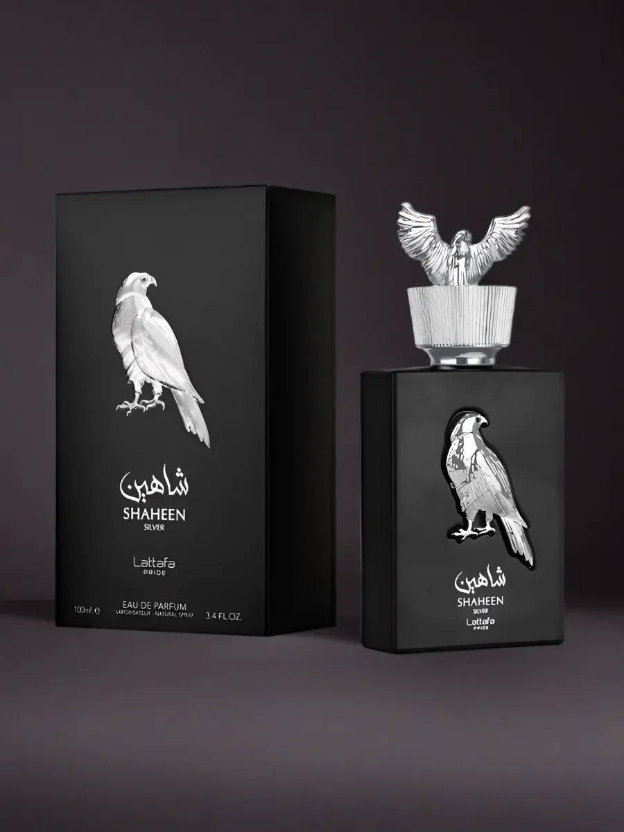духи унисекс Lattafa Shaheen Silver 100 ml арабские Дубай - миниатюра 4