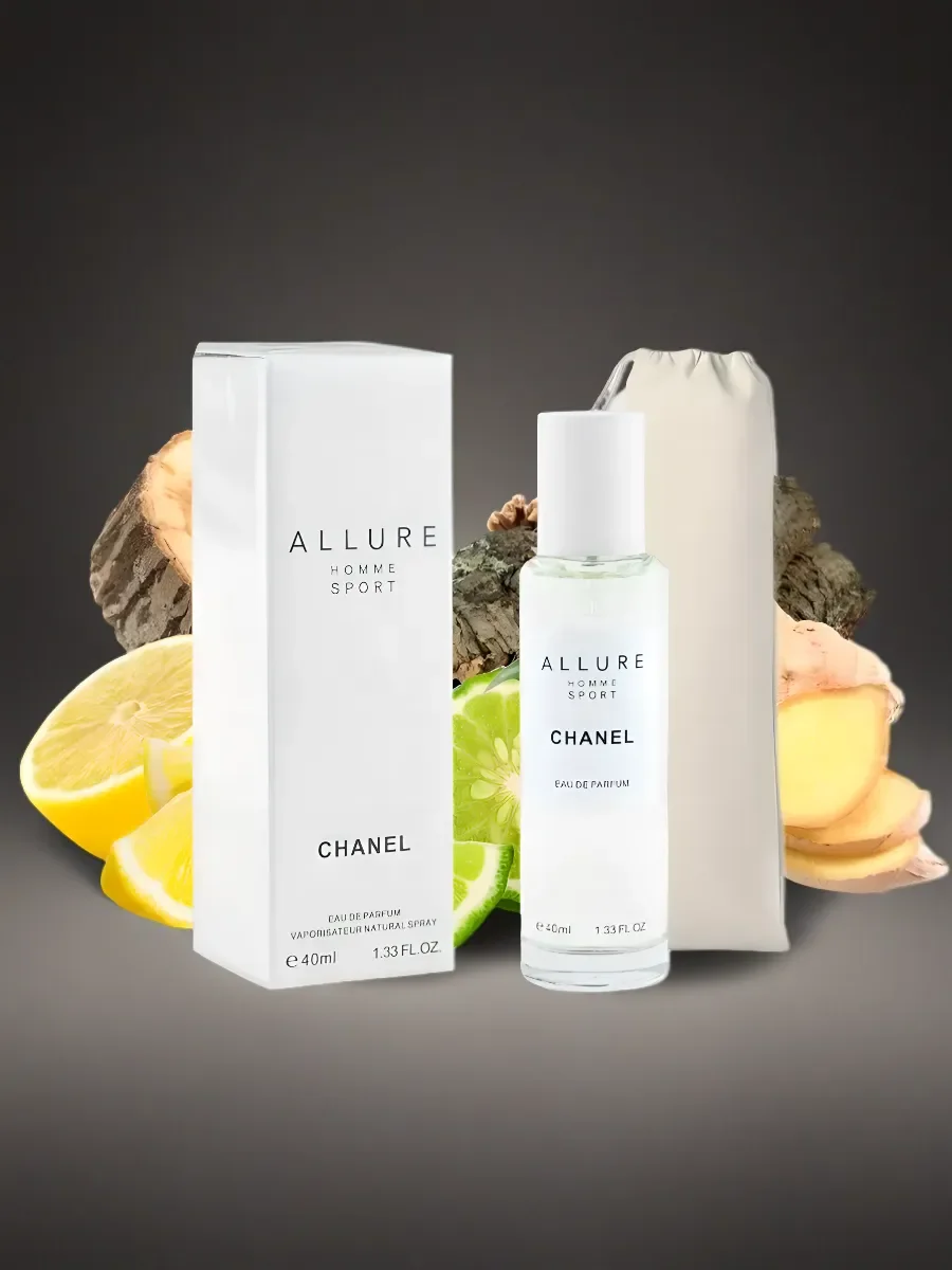 Духи мужские CHANEL Allure Homme Sport 40мл - миниатюра 2