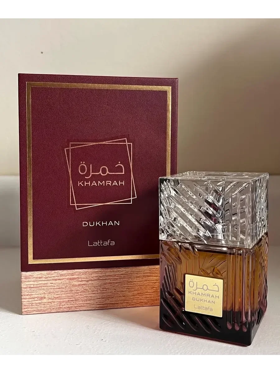 Духи арабские унисекс Khamrah Dukhan хамра латтафа 100мл - миниатюра 4