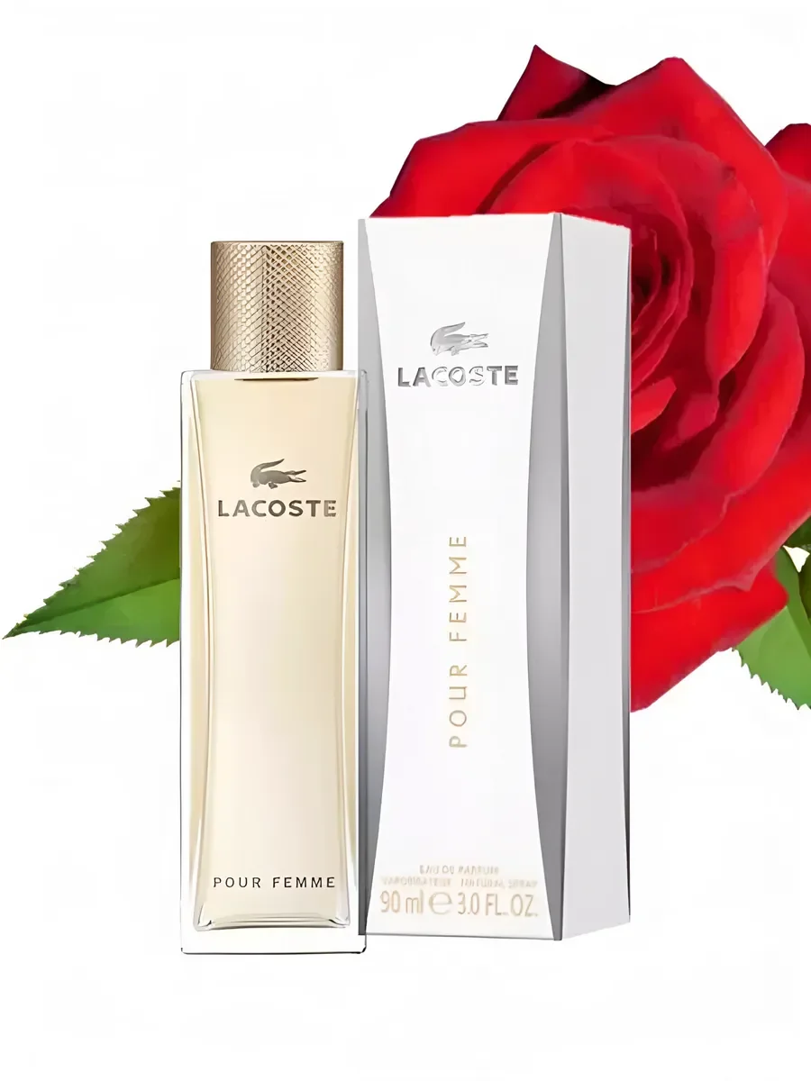 духи женские LACOSTE POUR FEMME 90 мл стойкие - миниатюра 4