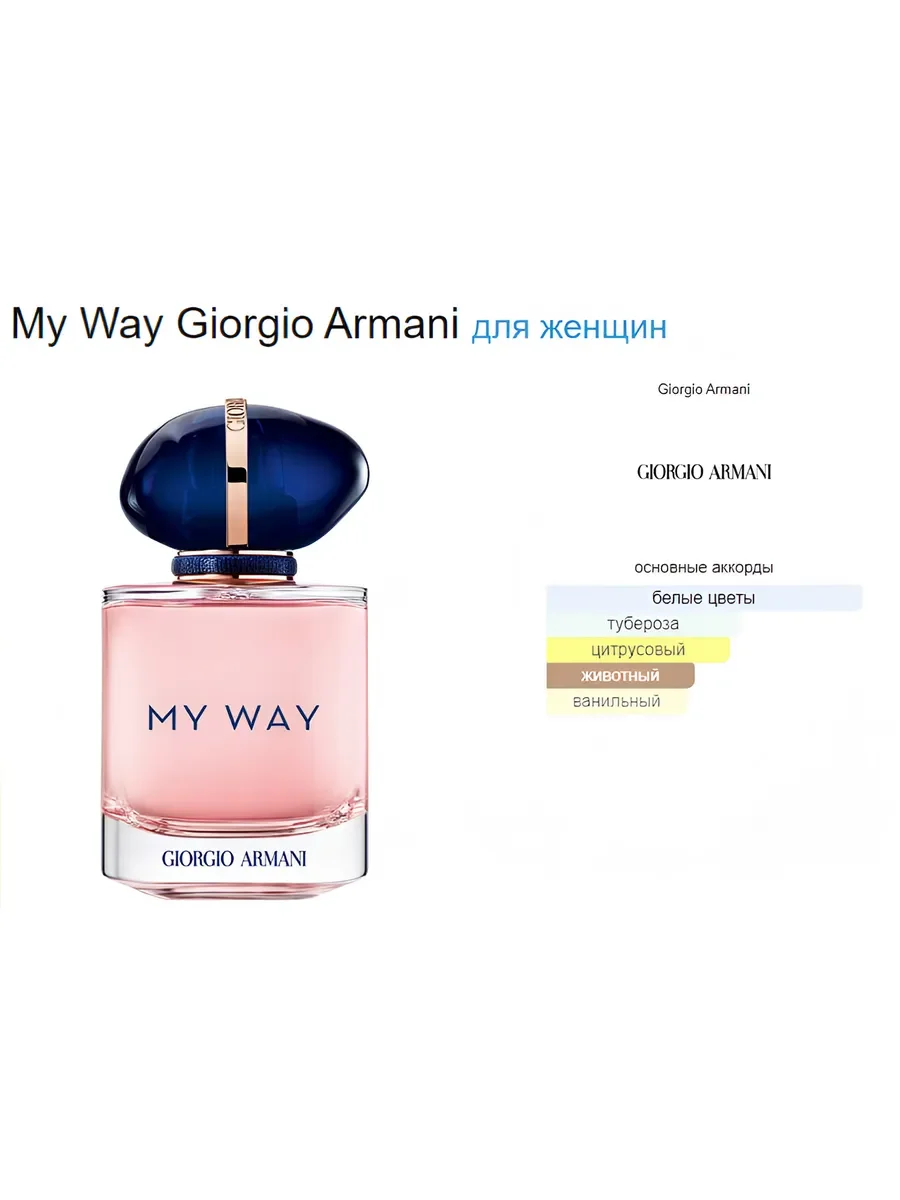 Духи женские Giorgio Armani My Way 90 мл - миниатюра 2