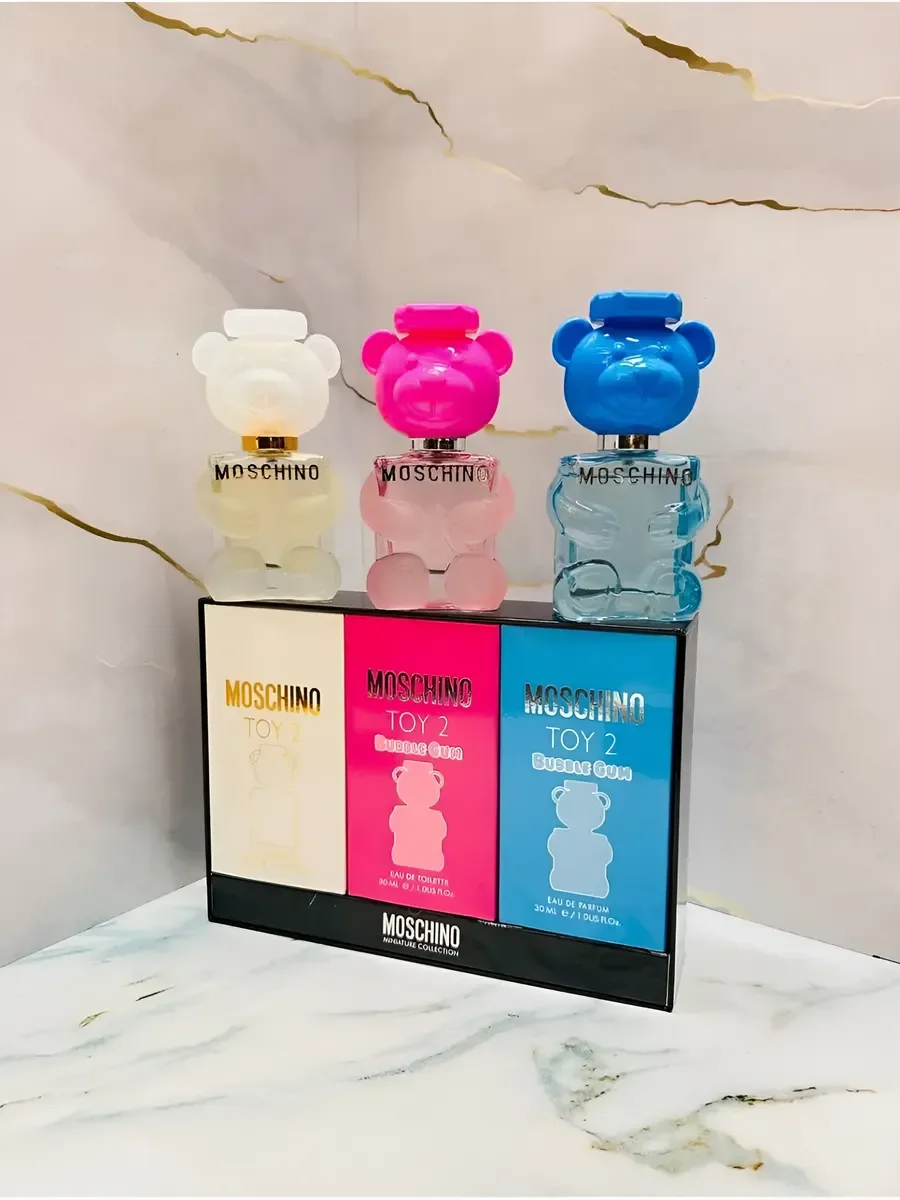 духи подарочный набор для него и для неё MOSCHINO TOY - миниатюра 2