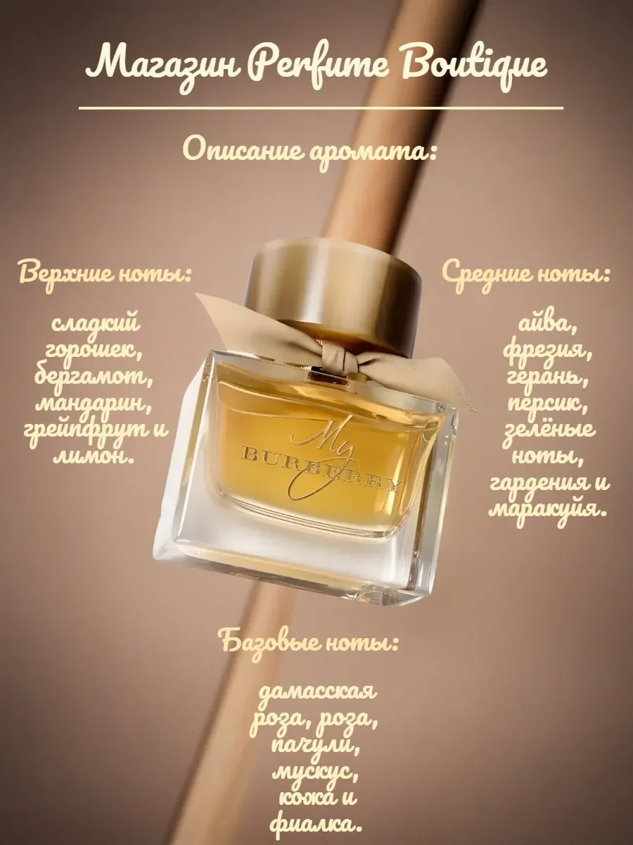 Духи женские стойкие Burberry My Burberry 90 ml оригинал - миниатюра 4