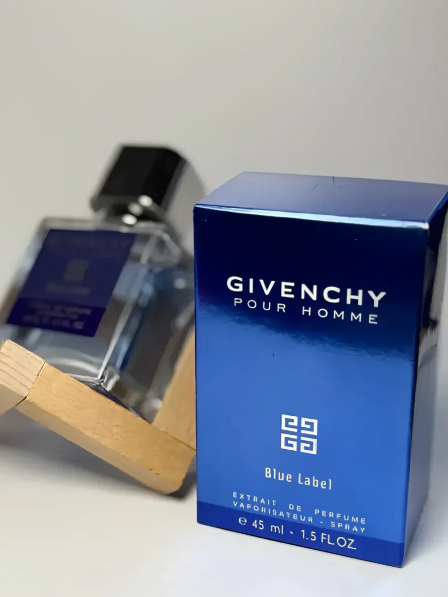 Духи мужские стойкие свежие Givenchy Blue Label 45мл - миниатюра 3