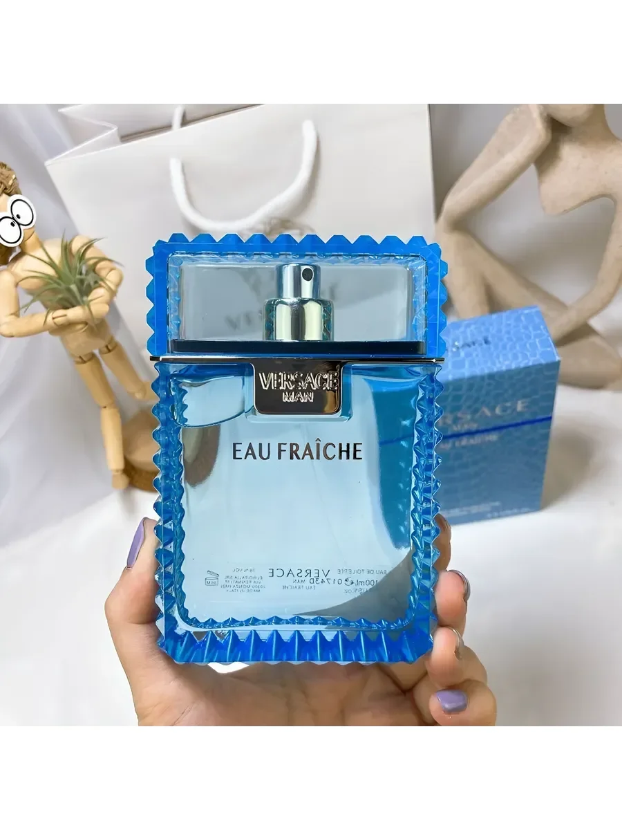 духи мужские Versace Eau Fraiche Man 100ml свежие оригинал - миниатюра 3