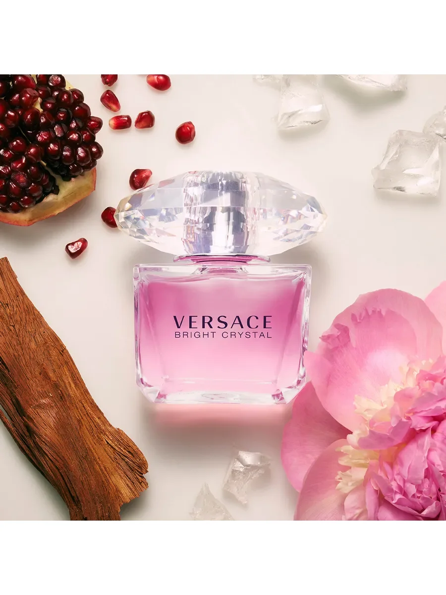 духи женские Versace Bright Crystal 90 ml сладкие - миниатюра 2