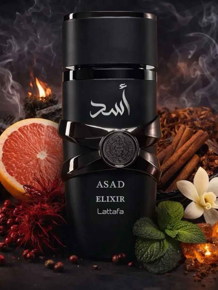 Духи мужские арабские Asad Elixir Lattafa 100мл оригинал - миниатюра 3