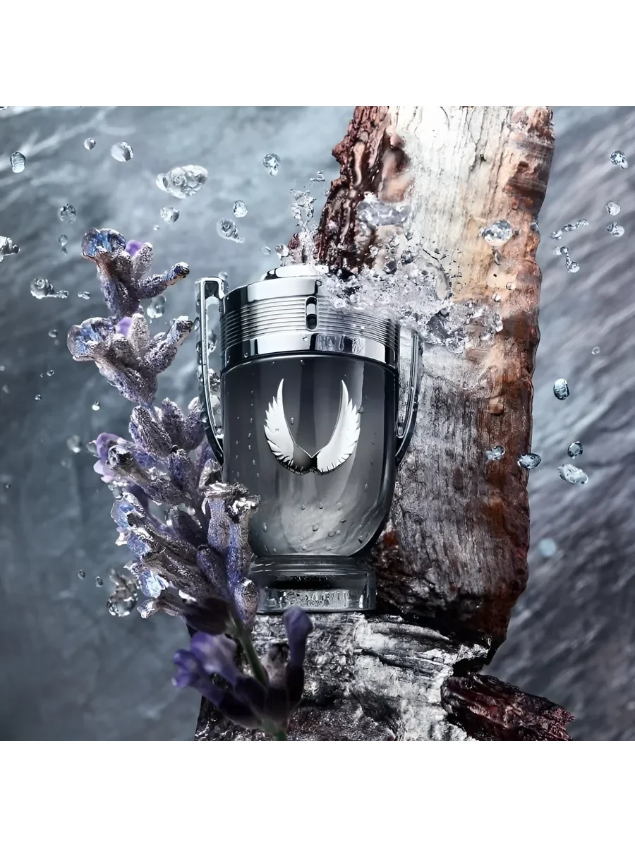 Духи мужские стойкие Paco Rabanne Invictus Platinum 100 ml - миниатюра 2