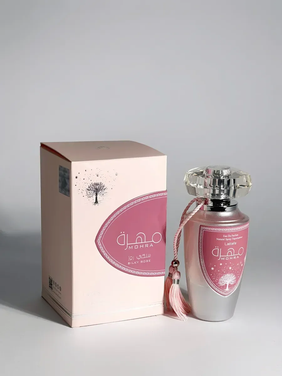 Арабские женские духи стойкие Mohra Silky Rose Lattafa 100мл - миниатюра 7