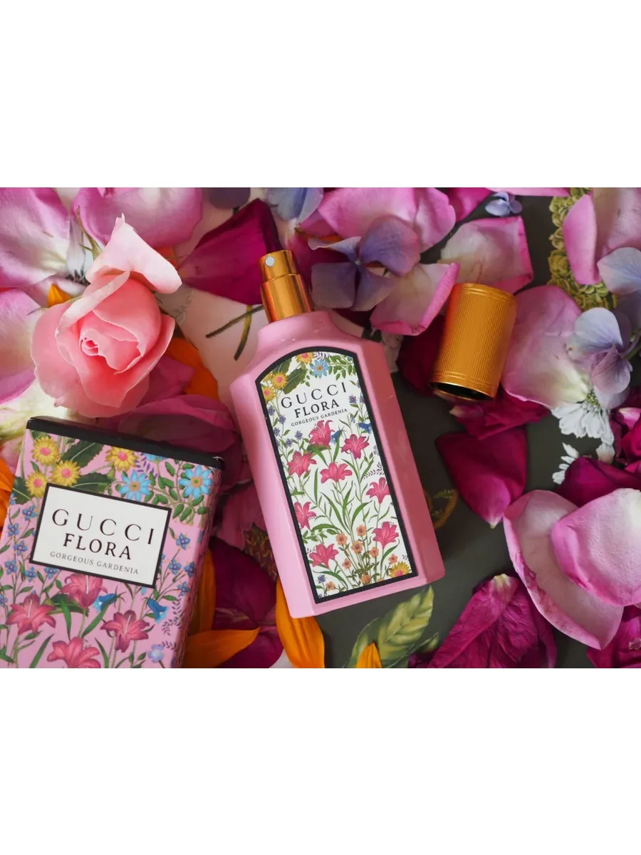 Духи женские стойкие GUCCI Flora Gorgeous Gardenia 100 ml - миниатюра 3