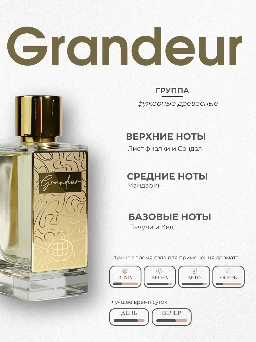 Духи арабские Grandeur по мотивам Ganymede 80ml оригинал - миниатюра 2