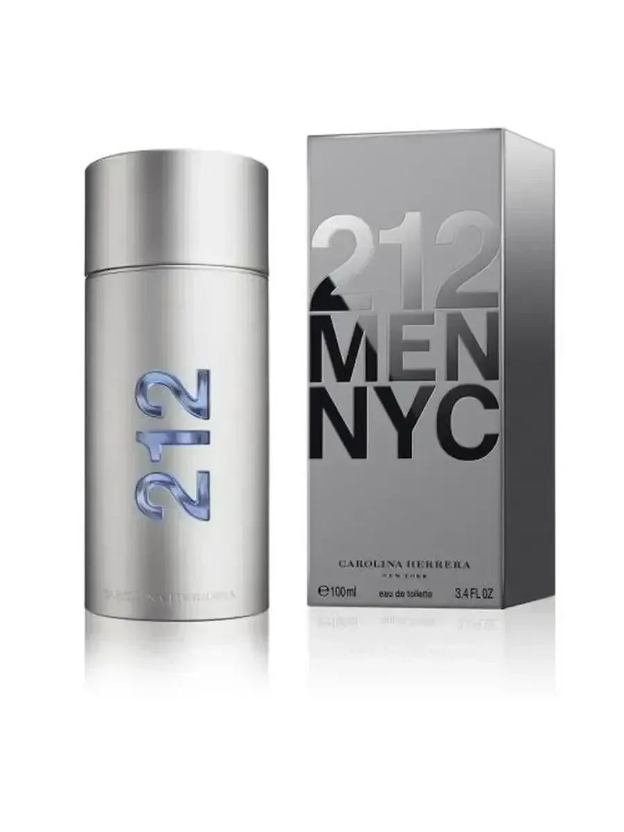 Духи мужские Carolina Herrera 212 Men NYC 100ml - миниатюра 3