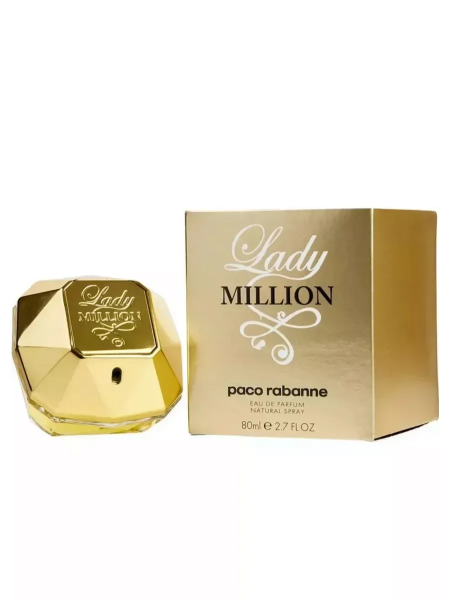 Духи из ОАЭ Paco Rabanne LADY MILLION 80 мл - миниатюра 2