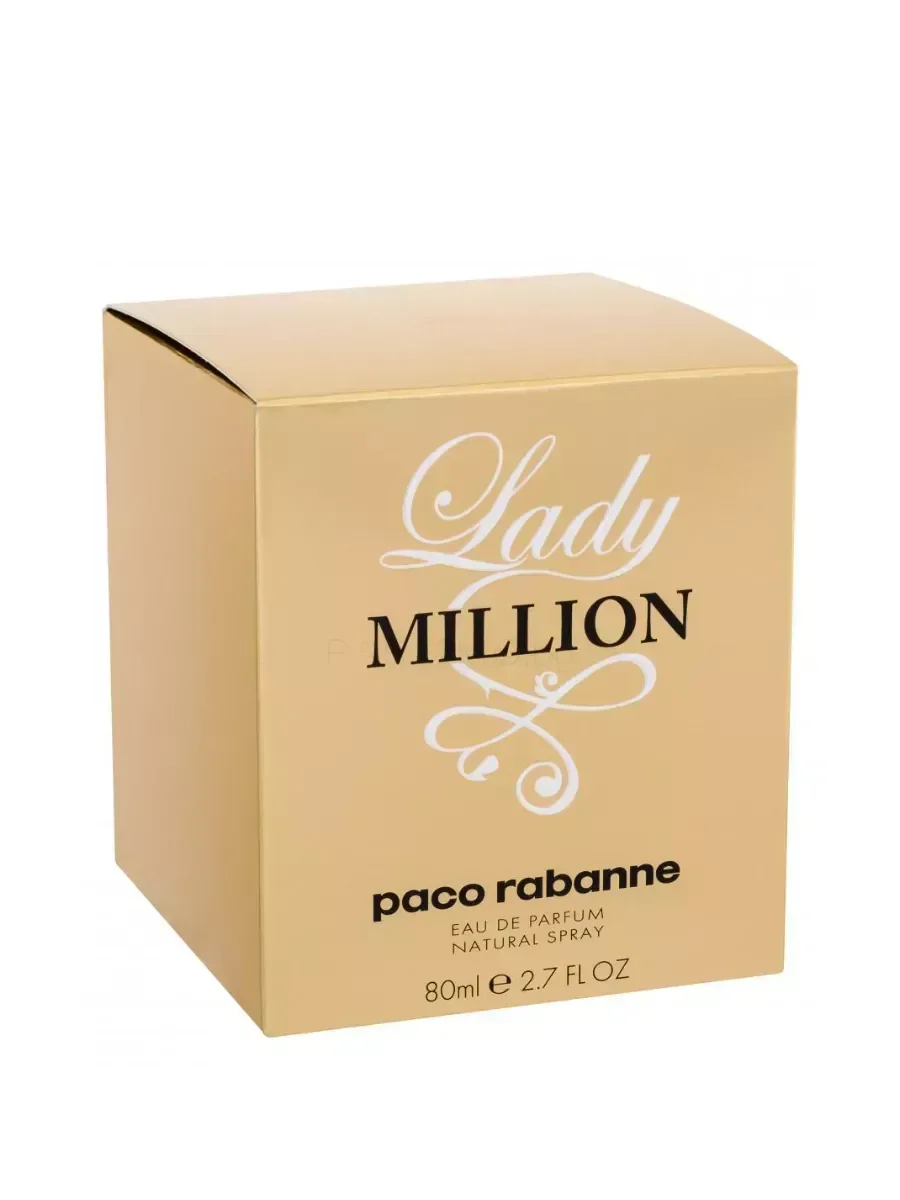 Духи из ОАЭ Paco Rabanne LADY MILLION 80 мл - миниатюра 4