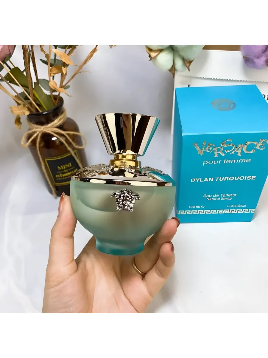 Духи женские Версаче pour Femme Dylan Turquoise 100 мл - миниатюра 6