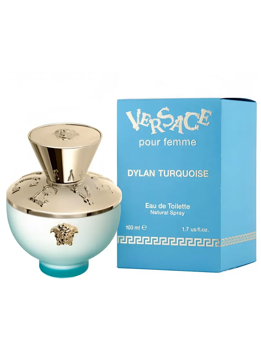 Духи женские Версаче pour Femme Dylan Turquoise 100 мл - миниатюра 7